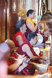 康楚法王首次錫臨台灣寶地弘法，因緣殊勝不可思議。