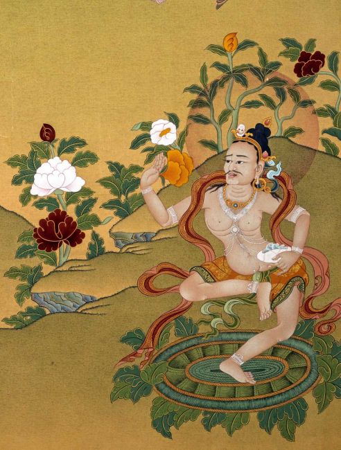 第二十七位尊者 佐朗噶尊者།གུ་རུ་ཅཽ་རཱངྒ་ལ་ན་མོ།