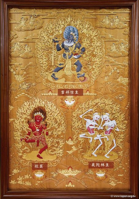 第十三座：「無上瑜伽續母續」護法